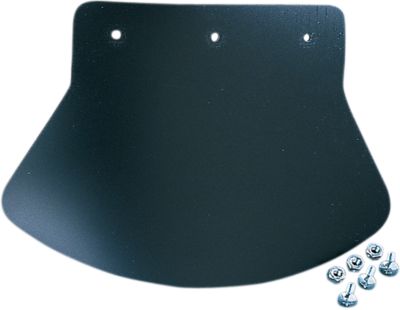 DRAG SPECIALTIES RUBBER PLAIN MUDFLAP