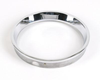 DRAG SPECIALTIES DIE-CAST 5-3/4 REPLACEMENT CHROME HEADLIGHT BEZEL - Cruiser Wind Shield Hardware