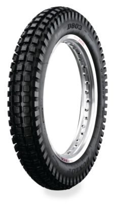 DUNLOP D803 REAR TRIALS TIRE - 4.00-18 -  Dirt Bike Rear Tires 