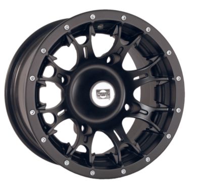 DWT DIABLO FRONT WHEEL - 14X6 BLACK - EK Chains 520 Mvxz X-ring Chain - 120 Links