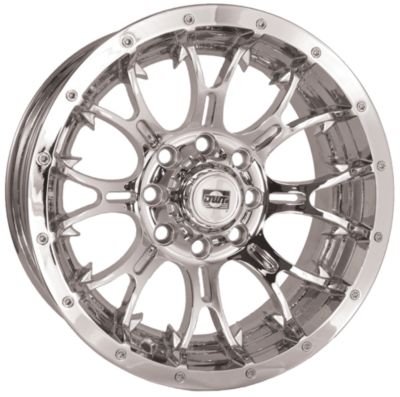 DWT DIABLO REAR WHEEL - 14X8 CHROME - Utility ATV Tire And Wheels