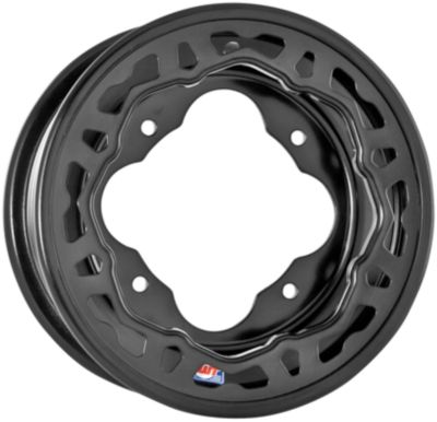 DWT EVO REAR WHEEL - 9x8 BLACK -  ATV Wheels 