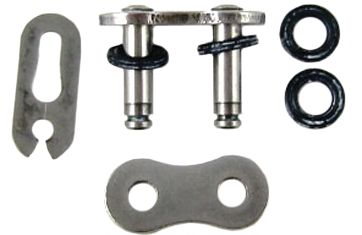 EK CHAINS 520 MVXZ X-RING MASTER LINK - CLIP STYLE / GOLD -  ATV Drive 