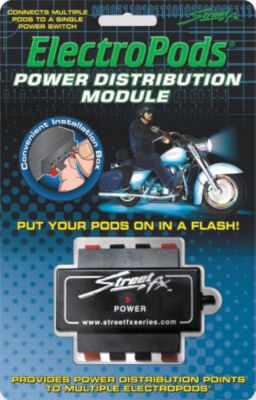 STREETFX ELECTROPOD POWER DISTRIBUTION MODULE -  Motorcycle Accent Lighting 