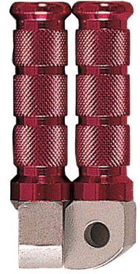EMGO ALUMINUM  PASSENGER FOOT PEGS - RED