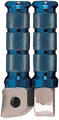 EMGO ALUMINUM RIDER FOOT PEGS - BLUE