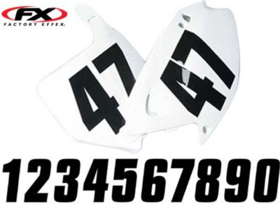  Factory Effex Factory Numbers - 6"
