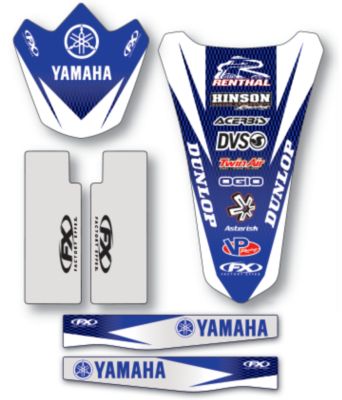 2011 FACTORY EFFEX STANDARD TRIM KIT - YAMAHA - Motocross Graphics & Dirt Bike Graphics