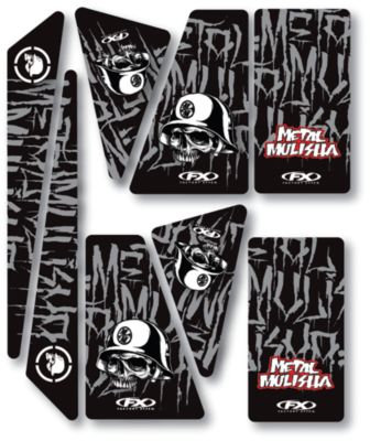 2011 FACTORY EFFEX UNIVERSAL QUAD TRIM KIT - METAL MULISHA