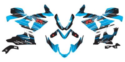 FACTORY EFFEX EV-X COMPLETE GRAPHIC KIT - OEM COLORS -  Motorcycle Graphic Kits And Decals 