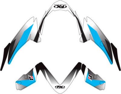 FACTORY EFFEX FENDER TRIM KIT - OEM COLORS -  Motorcycle Graphic Kits And Decals 
