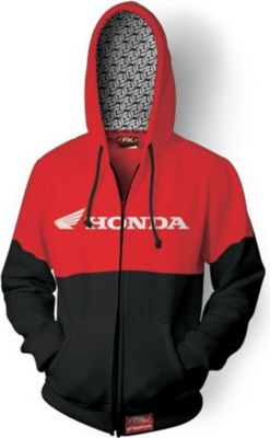 FACTORY EFFEX HONDA DOUBLE ZIP HOODY - Motorcycle Mens Casual
