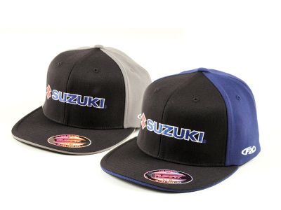FACTORY EFFEX SUZUKI FLEXFIT HAT - Mens Casual Motorcycle Head Wear 