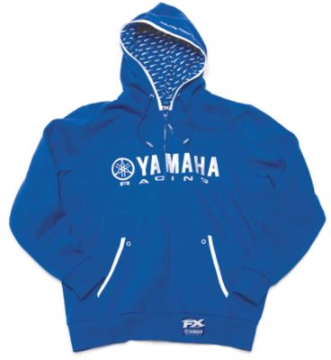 FACTORY EFFEX YAMAHA RACING ZIP HOODY - Mens Casual Motorcycle Sweatshirts & Hoodies 