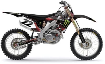 2012 FACTORY EFFEX MONSTER ENERGY COMPLETE GRAPHIC KIT - HONDA - Dirt Bike Graphic Kits With Seat Covers