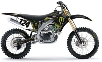 2012 FACTORY EFFEX MONSTER ENERGY COMPLETE GRAPHIC KIT - KAWASAKI - Dirt Bike Graphic Kits With Seat Covers