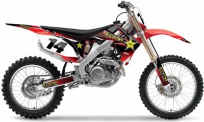 2012 FACTORY EFFEX ROCKSTAR GRAPHICS KIT - CRF50 - Dirt Bike Graphic Kits