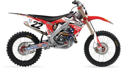 2012 FACTORY EFFEX TWO TWO MOTORSPORTS GRAPHICS KIT - Dirt Bike Graphic Kits