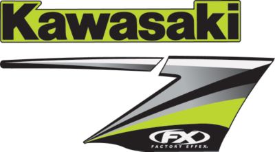 FACTORY EFFEX OEM GRAPHICS 10 KAWASAKI -  Dirt Bike Body Kits, Parts & Accessories 