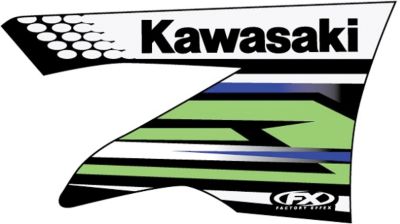 FACTORY EFFEX OEM GRAPHICS 12 KAWASAKI - Dirt Bike Graphic Kits