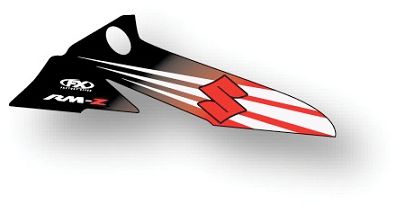 FACTORY EFFEX OEM GRAPHICS - SUZUKI - Maier Race Radiator Scoops - Honda
