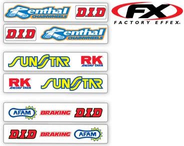  Factory Effex Swingarm Decals