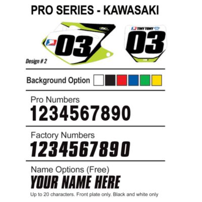 FACTORY EFFEX DX1 BACKGROUNDS PRO - KAWASAKI