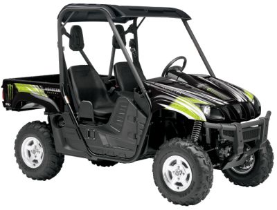  2009 FACTORY EFFEX MONSTER ENERGY GRAPHICS YAMAHA ATV