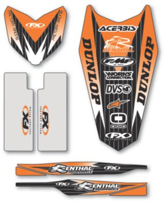 FACTORY EFFEX STANDARD TRIM KIT - KTM - Dirt Bike Trim Decals