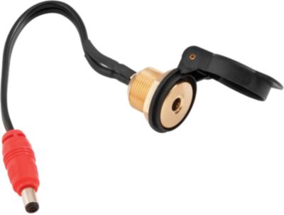 FIRSTGEAR DC COAX JACK PANEL MOUNT - Cruiser Ipod And Mp3 Accessories