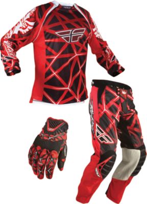 2011 FLY YOUTH EVOLUTION COMBO - Utility ATV Pants, Jersey, Glove Combos
