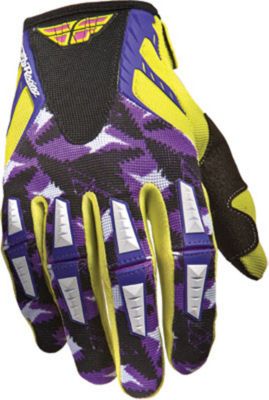 2011 FLY RACING YOUTH KINETIC GLOVES - FLASH - Discount & Sale Dirt Bike Gloves Clearance