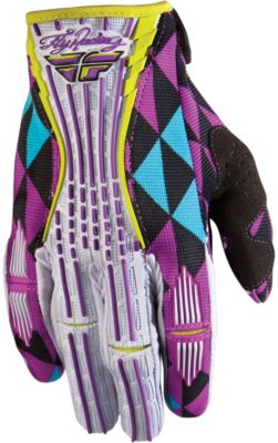 2012 FLY RACING GIRL'S KINETIC GLOVES - Dirt Bike Girls Gloves