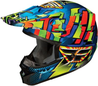 2012 FLY RACING YOUTH KINETIC DASH HELMET - ATV Boys Protection