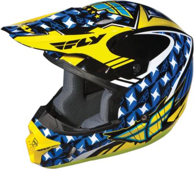 2012 FLY RACING YOUTH KINETIC FLASH HELMET - 