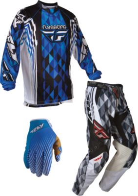 2012 FLY KINETIC COMBO - MESH - Utility ATV Pants, Jersey, Glove Combos