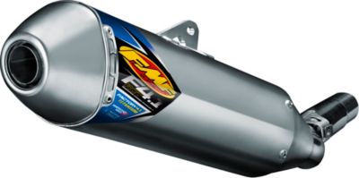 FMF FACTORY 4.1 RCT SLIP-ON EXHAUST - NATURAL TITANIUM WITH TITANIUM MID PIPE - 