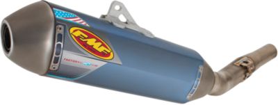 FMF FACTORY 4.1 RCT STAINLESS STEEL SLIP-ON EXHAUST - BLUE