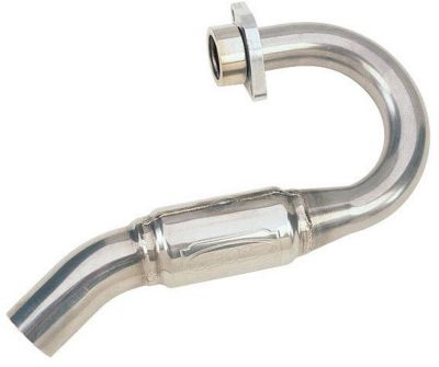 FMF POWERBOMB HEADER - TITANIUM - MOTOCROSS - Dirt Bike Head Pipes