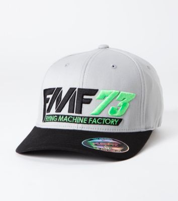 FMF FAST BACK FLEXFIT HAT - Mens Casual Motocross Dirt Bike Hats 