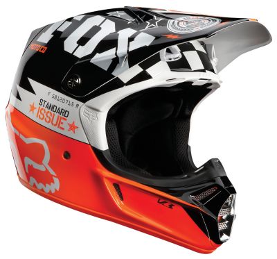 2012 FOX V3 HELMET - COVERT - 