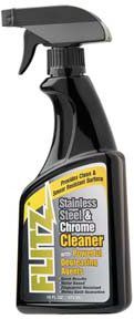 FLITZ CHROME& STAINLESS STEEL CLEANER - 16 OZ