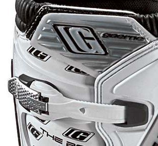 GAERNE FASTBACK BUCKLE LEVERS - WHITE - Dirt Bike Boot Accessories