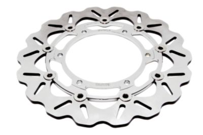 GALFER WAVE BRAKE ROTOR - FRONT - CHROME - 