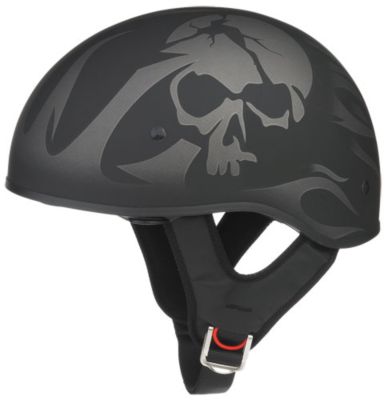 GMAX GM55 NAKED HELMET - GRAPHIC -  Half Shell Cruiser Helmets 