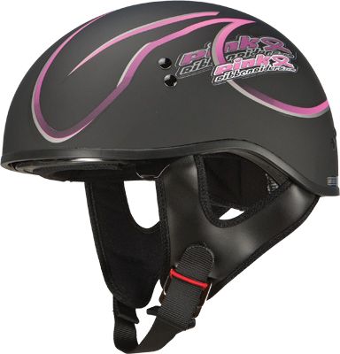 GM55 NAKED RIBBON HELMET -  Half Shell Cruiser Helmets 