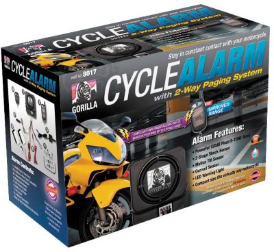 GORILLA CYCLE ALARM WITH 2-WAY PAGING SYSTEM -  Cruiser Security 