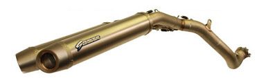 GRAVES TITANIUM CAT ELIMINATOR SLIP-ON EXHAUST