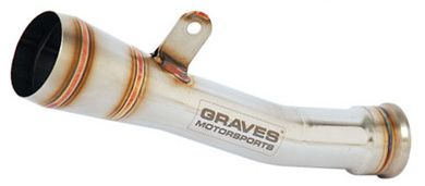 GRAVES STAINLESS STEEL SLIP-ON EXHAUST
