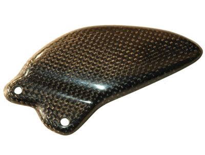 GRAVES CARBON FIBER REPLACEMENT HEEL GUARD FOR GRAVES REARSETS -  Motorcycle Foot Controls 